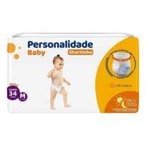 Fralda Personalidade Baby Mega Shortinho Fralda Personalidade Baby Mega Shortinho