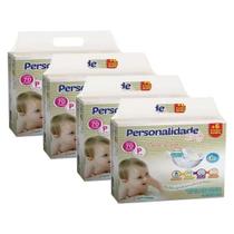 Fralda Personalidade Baby Total Care 4 Pacotes Tamanho P - Até 5 Kg Com 280 Unidades Fralda Personalidade Baby Total Care 4 Pacotes Tamanho P - Até 5 Kg Com 280 Unidades