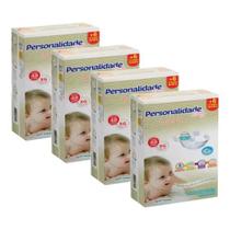 Fralda Personalidade Baby Total Care 4 Pacotes Tamanho XG - 192 Fraldas