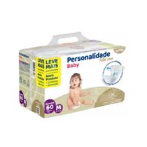 Fralda Personalidade Baby Total Care Bag M 60 Unidades