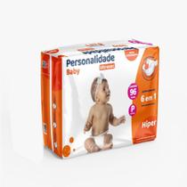 Fralda Personalidade Baby Ultra Sec pacote hiper tamanho P - Eurofral