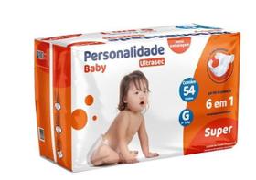 Fralda Personalidade Baby Ultrasec G 54un - Eurofral