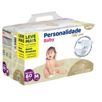 Fralda Personalidade Total Care M 60UNI - Eurofral
