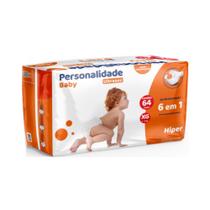 Fralda Personalidade Ultrasec 1 Pacote Tamanho XG Com 64 Unidades - de 11 a 15 kg Fralda Personalidade Ultrasec 1 Pacote Tamanho XG Com 64 Unidades - de 11 a 15 kg