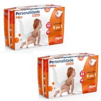 Fralda Personalidade ultrasec 2 Pacote tamanho XG -128 unidades - de 11 a 15 kg Fralda Personalidade ultrasec 2 Pacote tamanho XG -128 unidades - de 11 a 15 kg