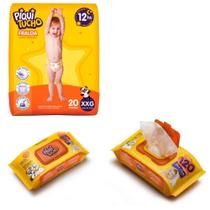 Fralda Piquitucho Extra Absorção XXg 12 horas e 1 Lenço de Brinde Fralda Piquitucho Extra Absorção XXg 12 horas e 1 Lenço de Brinde