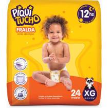 Fralda Piquitucho Xg com 24 unidades kit 3 Pacotes Fralda Piquitucho Xg com 24 unidades kit 3 Pacotes