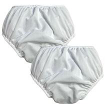Fralda Plástica Reutilizável Infanto Juvenil Sem Botão 2unds