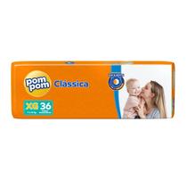 Fralda Pom Pom Clássica Mega tamanho:XXG - 32 fraldas Fralda Pom Pom Clássica Mega tamanho:XXG - 32 fraldas