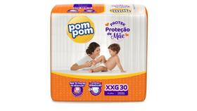 Fralda Pom Pom Protek Proteção de Mãe XXG 30 Unidades Fralda Pom Pom Protek Proteção de Mãe XXG 30 Unidades
