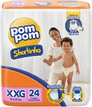Fralda pom pom shortinho xxg Fralda pom pom shortinho xxg