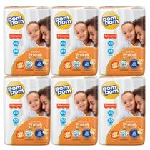 Fralda Pompom Derma Protek Jumbo Tam XG- ATACADO BARATO - 120 Unidades/Tiras
