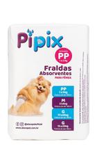 Fralda Pp Feminina Para Cachorra Pipix Pequeno Porte