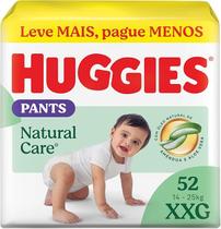Fralda Premium Pants Huggies Natural Care XXG 52 Un