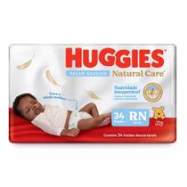 Fralda Recém Nascido Huggies Natural Care 34 Unidades Huggies