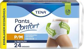 Fralda roupa adulto pants confort p/m 24 unidades