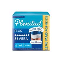 Fralda Roupa Íntima Plenitud Pro Plus G/XG 16 Unidades - Alta Absorção, Conforto e Discrição