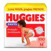 Fralda Roupinha Huggies Supreme Care Tamanho M 100 Unidades Descartáveis