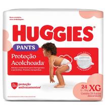 Fralda Roupinha Huggies Supreme Care Tamanho XG Pacote Mega 24 Unidades Descartáveis