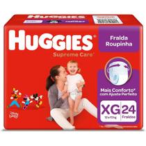 Fralda Roupinha Huggies Supreme care XG 24 und