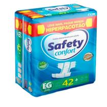 Fralda Safety Confort Pacote Hiper Fralda Safety Confort Pacote Hiper