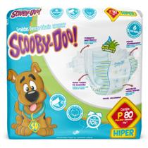 Fralda Scooby Doo Hiper 1 Pacote Tamanho P 80 Unidades Fralda Scooby Doo Hiper 1 Pacote Tamanho P 80 Unidades