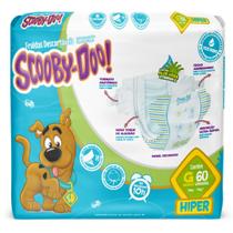 Fralda Scooby Hiper 1 Pacote Tamanho G 60 Unidades