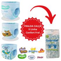 Fralda Shortinho Confortfral Pacotão II Linha Estampas Sortidas Todos os Tamanhos