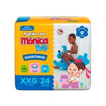 Fralda Shortinho Turma da Mônica Baby Tamanho XXG com 24 Fraldas Descartáveis
