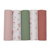 Fralda Soft Premium Cogumelo C/ Bainha 05 Unidades Papi