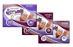 Fralda suavidade economica "eg" com 26 unidades Fralda suavidade economica "eg" com 26 unidades