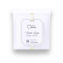 Fralda Super Luxo 5 Unidades Mami Com Bainha Branca 70Cm X 70Cm