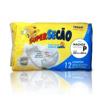 Fralda Supersecao P 12 unidades - Machos