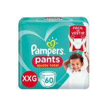 Fralda Tamanho Xxg Pampers Pants Ajuste Total 60 Unidades