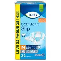 Fralda Tena Dermacare Slip Tamanho M Leve 32 Pague 28 Unidades Descartáveis Fralda Tena Dermacare Slip Tamanho M Leve 32 Pague 28 Unidades Descartáveis
