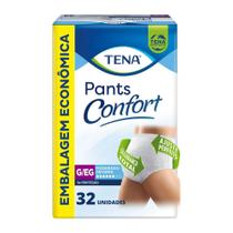Fralda Tena Pants Confort Embalagem Econômica C/32 Tamanho:G/EG c/32