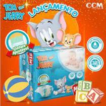 Fralda Tom e Jerry Cintura Elastica XXG 50 unidades Fralda Tom e Jerry Cintura Elastica XXG 50 unidades
