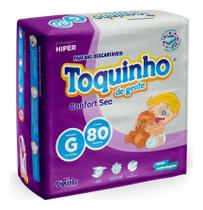 Fralda Toquinho Confort G 80 Unidades