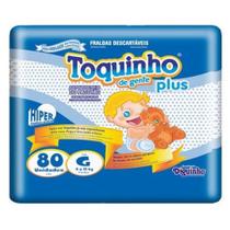 FRALDA TOQUINHO MEGA G - 80 unidades