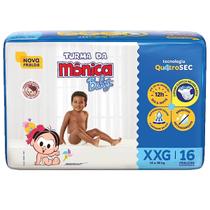 Fralda Turma da Mônica Baby Jumbo Xxg 16un