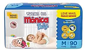 Fralda Turma da Mônica Baby Leve Mais Pague Menos