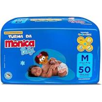 Fralda Turma da Mônica Baby M 50 Unidades Fralda Turma da Mônica Baby M 50 Unidades