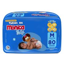 Fralda Turma da Mônica Baby M 80 Unidades