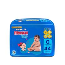 Fralda Turma da Mônica Baby Mega G com 44un Fralda Turma da Mônica Baby Mega G com 44un