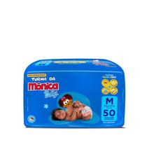 Fralda Turma da Mônica Baby Mega M com 50un