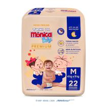 Fralda Turma da Mônica Baby Premium Jumbo M com 22un