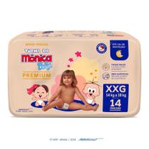 Fralda Turma da Mônica Baby Premium Jumbo XXG com 14un