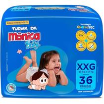 Fralda Turma da Mônica Baby XXG 36 Unidades Fralda Turma da Mônica Baby XXG 36 Unidades