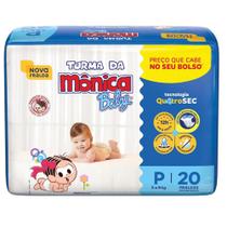 Fralda Turma da Monica Jumbinho P Pct C/20UN - 20342-0 - Falcon/Active