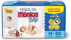 Fralda turma da monica tm p 30 unidades